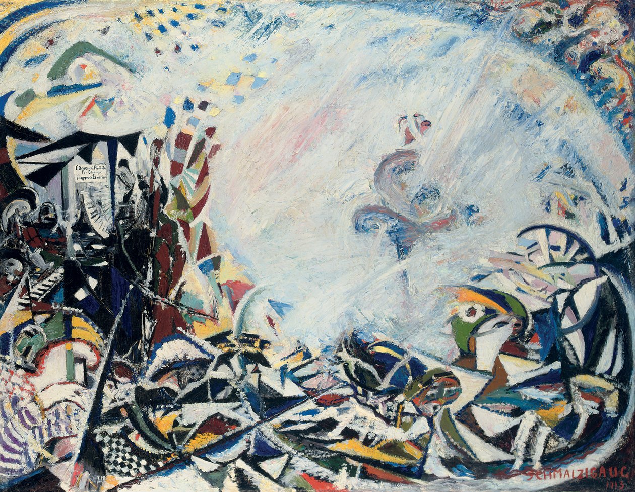 Dynamika tance; Dynamika tance, 1913 od Jules Schmalzigaug