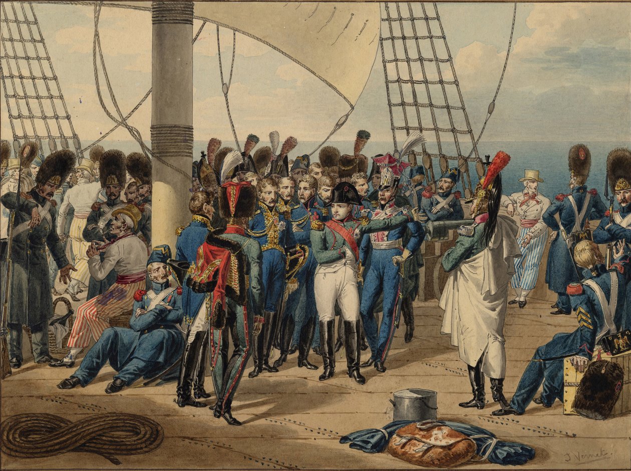 Napoleon se vrací z ostrova Elba, 1815 od Jules Vernet