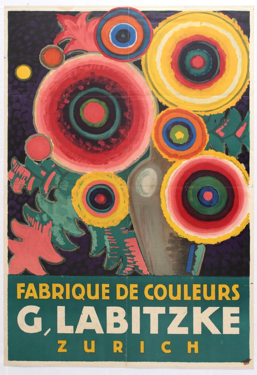 Labitzke Color Paints Zürich, 1916. od Jules de Praetere