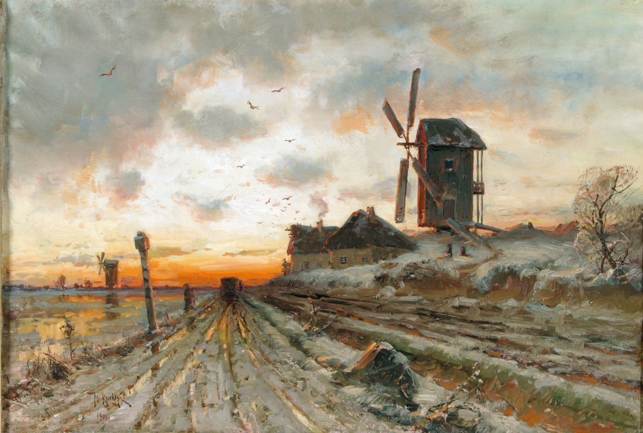 Předjaří, 1906 od Juli Julievich Klever