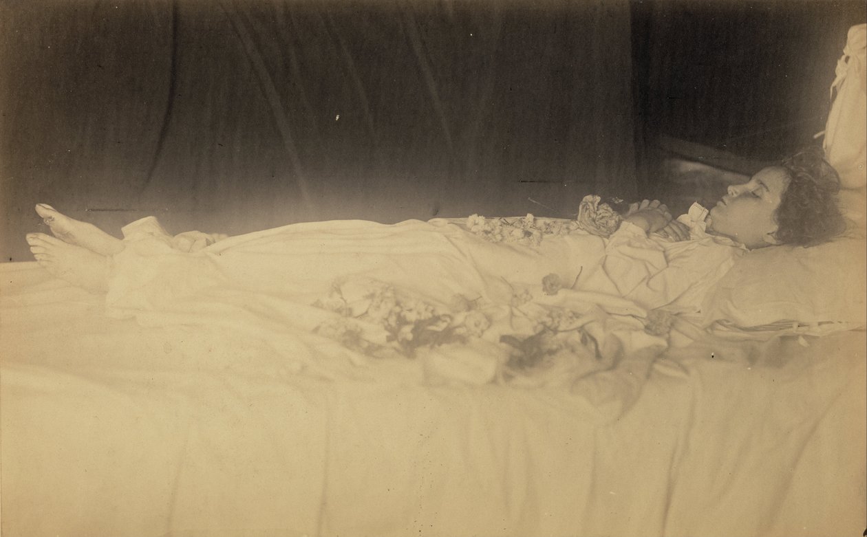 (Studie mrtvého dítěte) od Julia Margaret Cameron