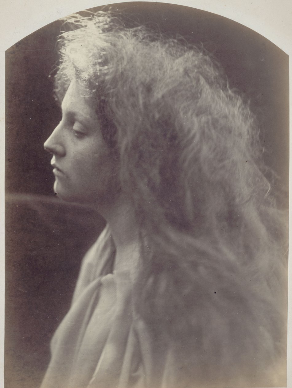 „Anděl u hrobu“ - Mary Ann Hillier od Julia Margaret Cameron