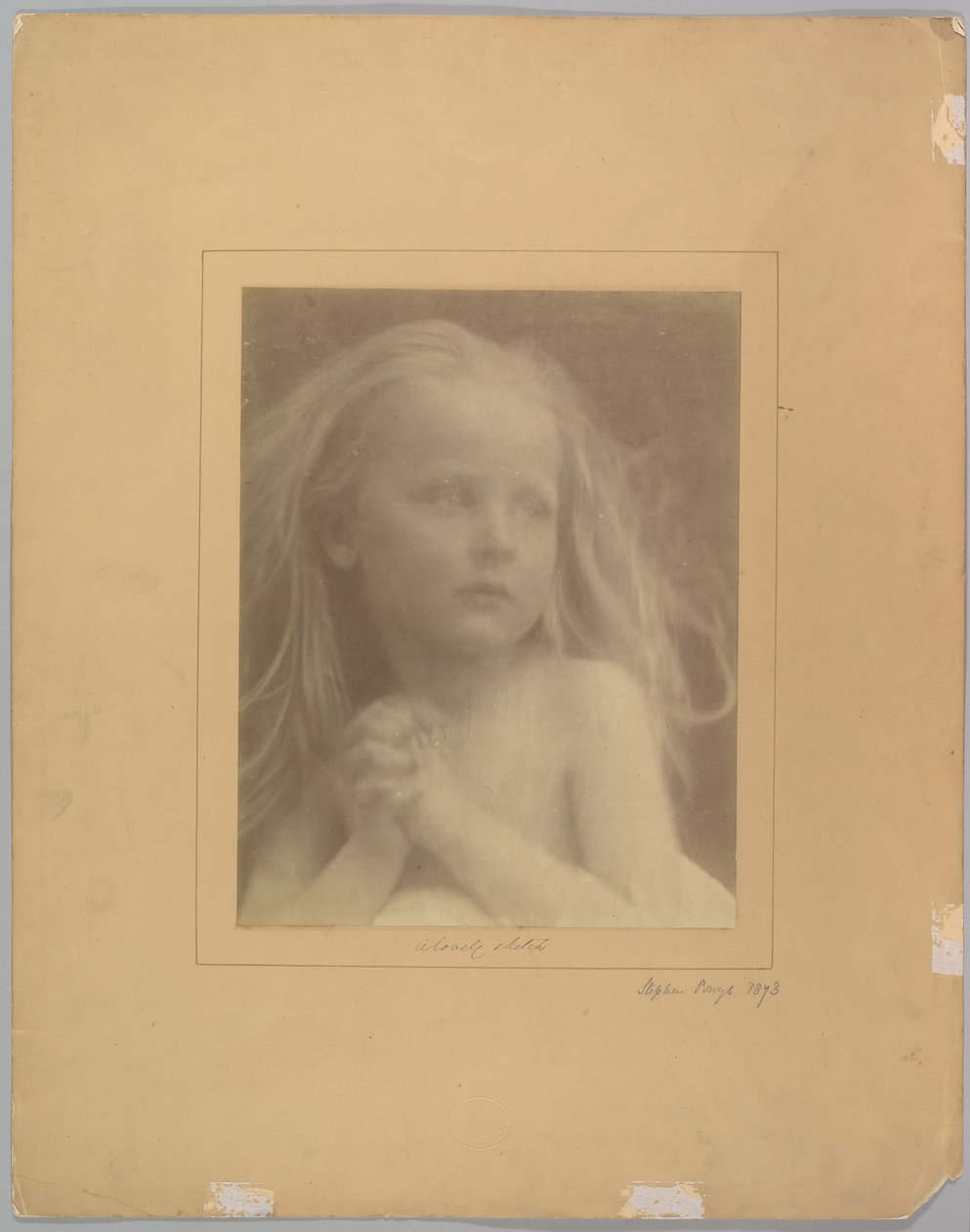 Krásná skica od Julia Margaret Cameron