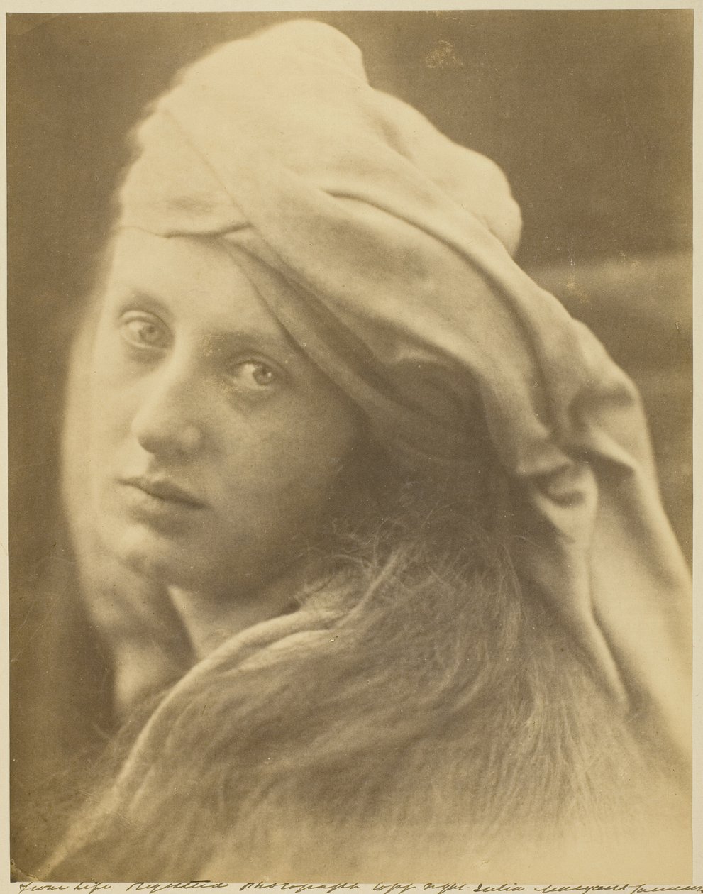 Studie Beatrice Cenci od Julia Margaret Cameron
