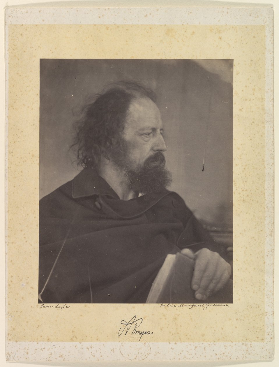 Alfred, lord Tennyson od Julia Margaret Cameron