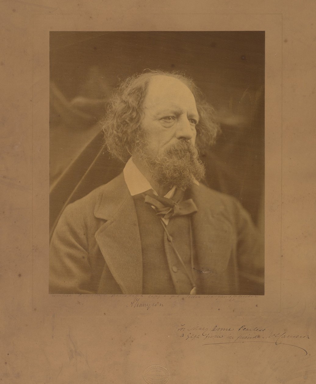 Alfred, lord Tennyson od Julia Margaret Cameron