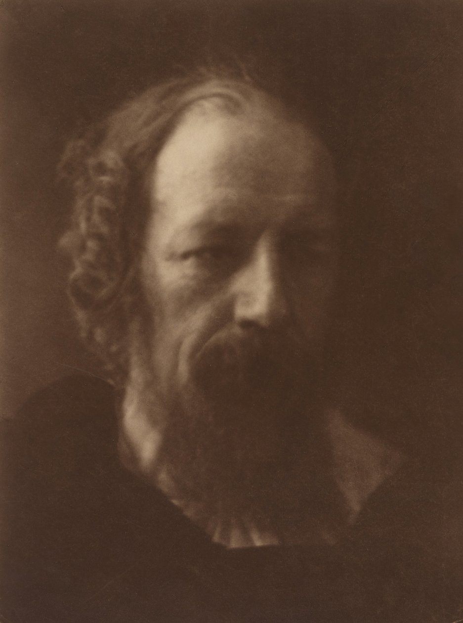 Alfred, Lord Tennyson, 1867, vytištěno 1905. od Julia Margaret Cameron