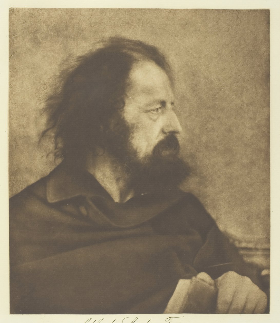 Alfred, Lord Tennyson Špinavý mnich, 1865, vytištěno cca. 1893. od Julia Margaret Cameron