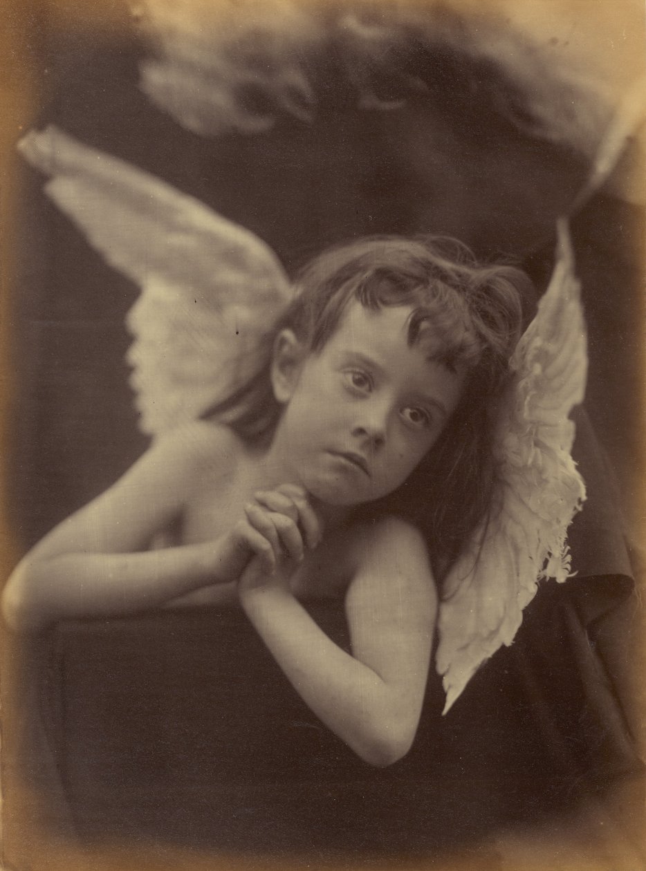 Anděl Narození Páně od Julia Margaret Cameron