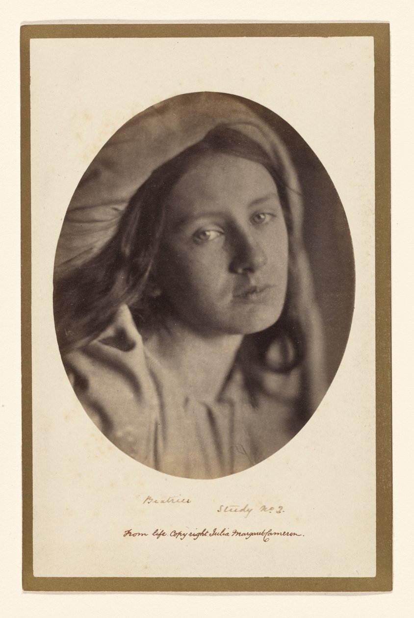Beatrice, studie č. 2 od Julia Margaret Cameron