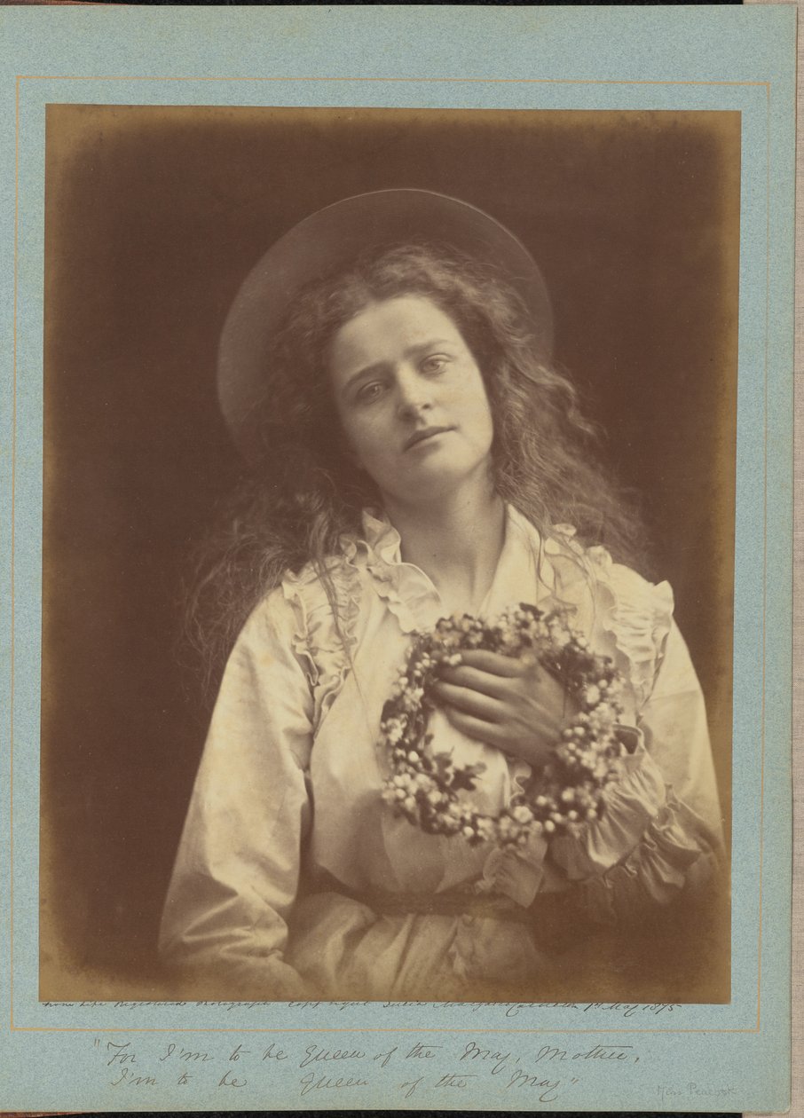 „Vždyť budu královnou máje, matko, budu královnou máje“ od Julia Margaret Cameron