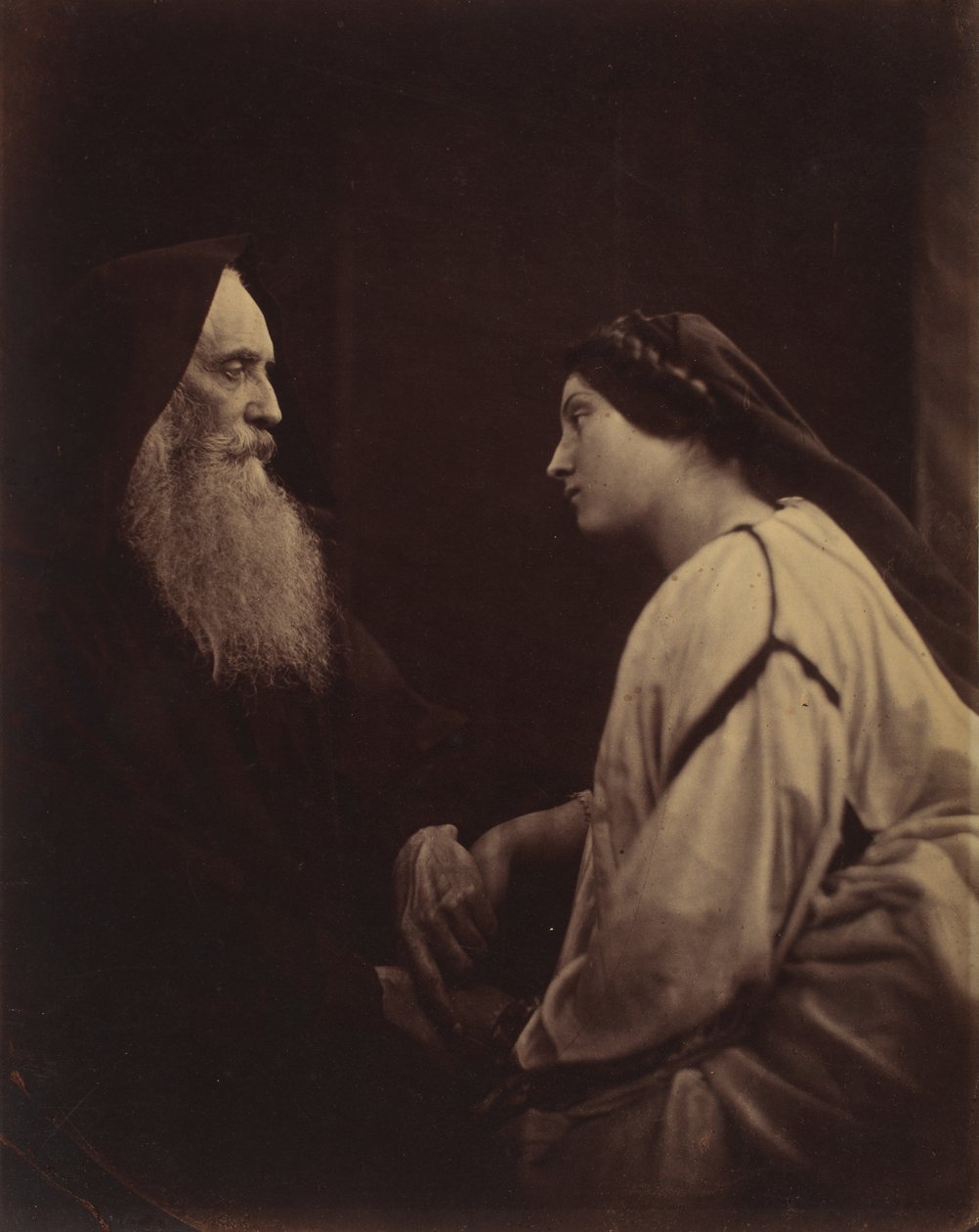 Bratr Vavřinec a Julie od Julia Margaret Cameron