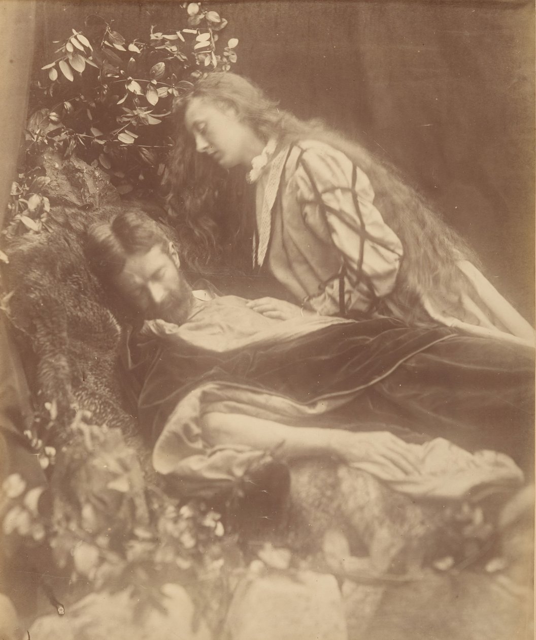 Gareth a Lynette, 1874. od Julia Margaret Cameron