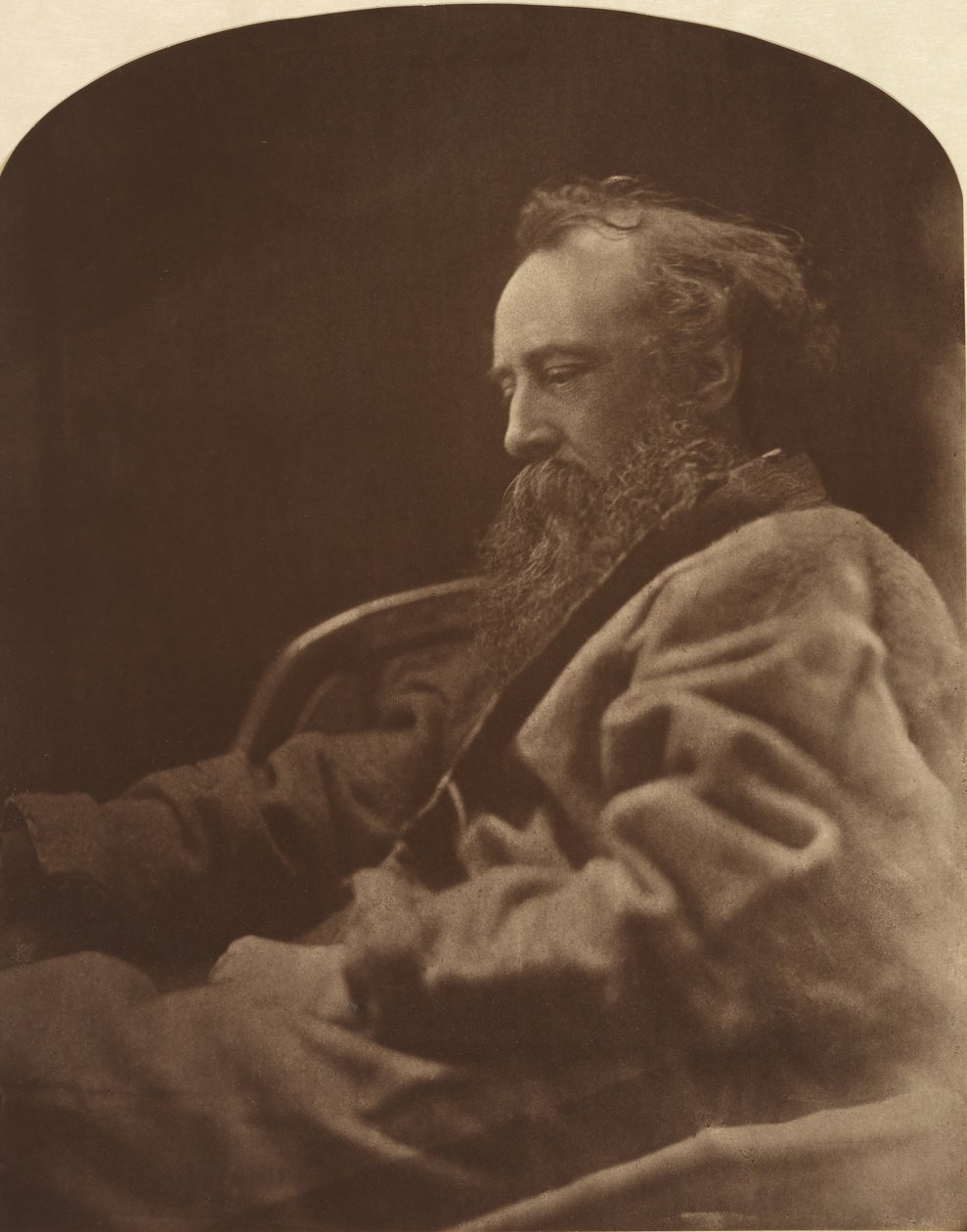 George Frederick Watts, 1864, vytištěno ca. 1905. od Julia Margaret Cameron