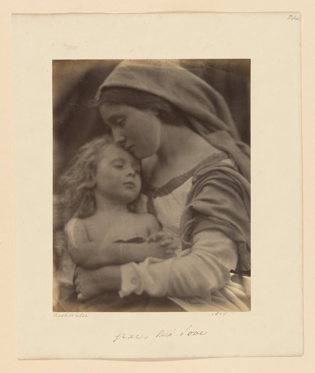 Milost skrze lásku od Julia Margaret Cameron