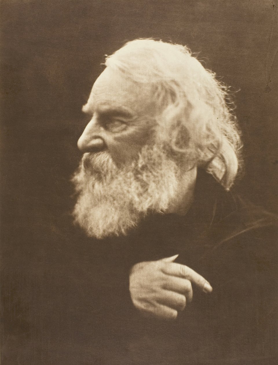 Henry Wadsworth Longfellow, 1868, vytištěno 1875. od Julia Margaret Cameron