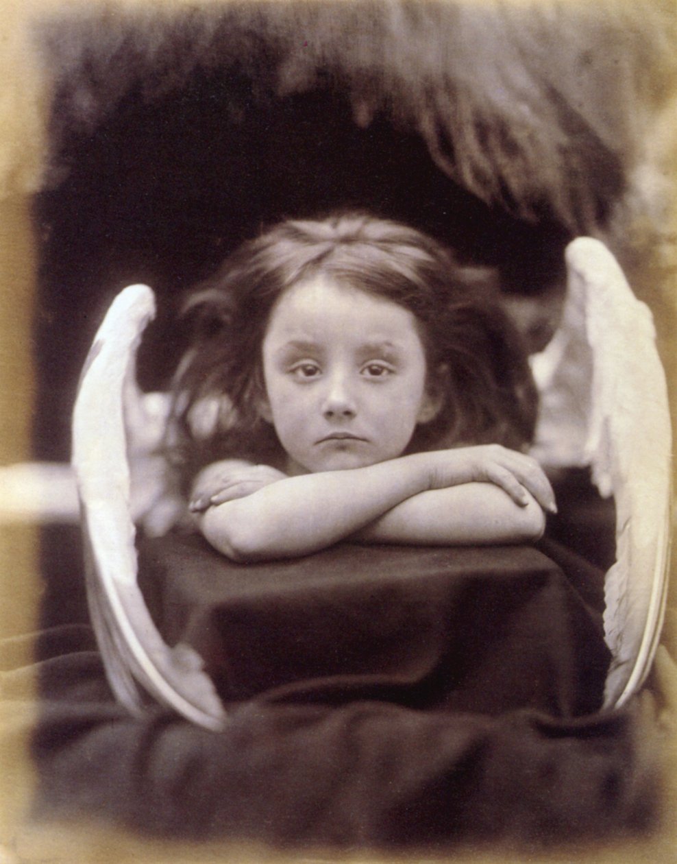 Čekám (Rachel Gurney jako anděl) od Julia Margaret Cameron