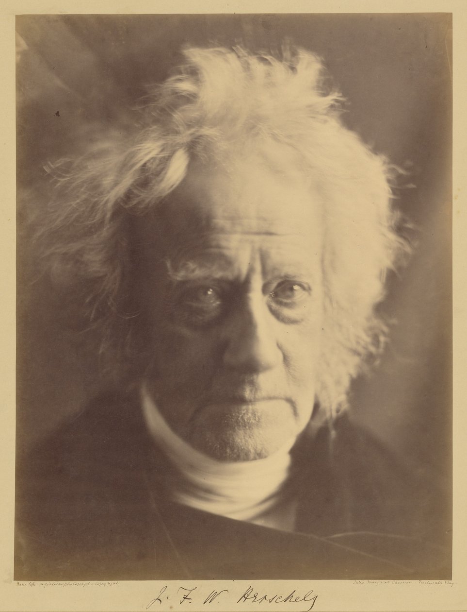 J.F.W. Herschel od Julia Margaret Cameron