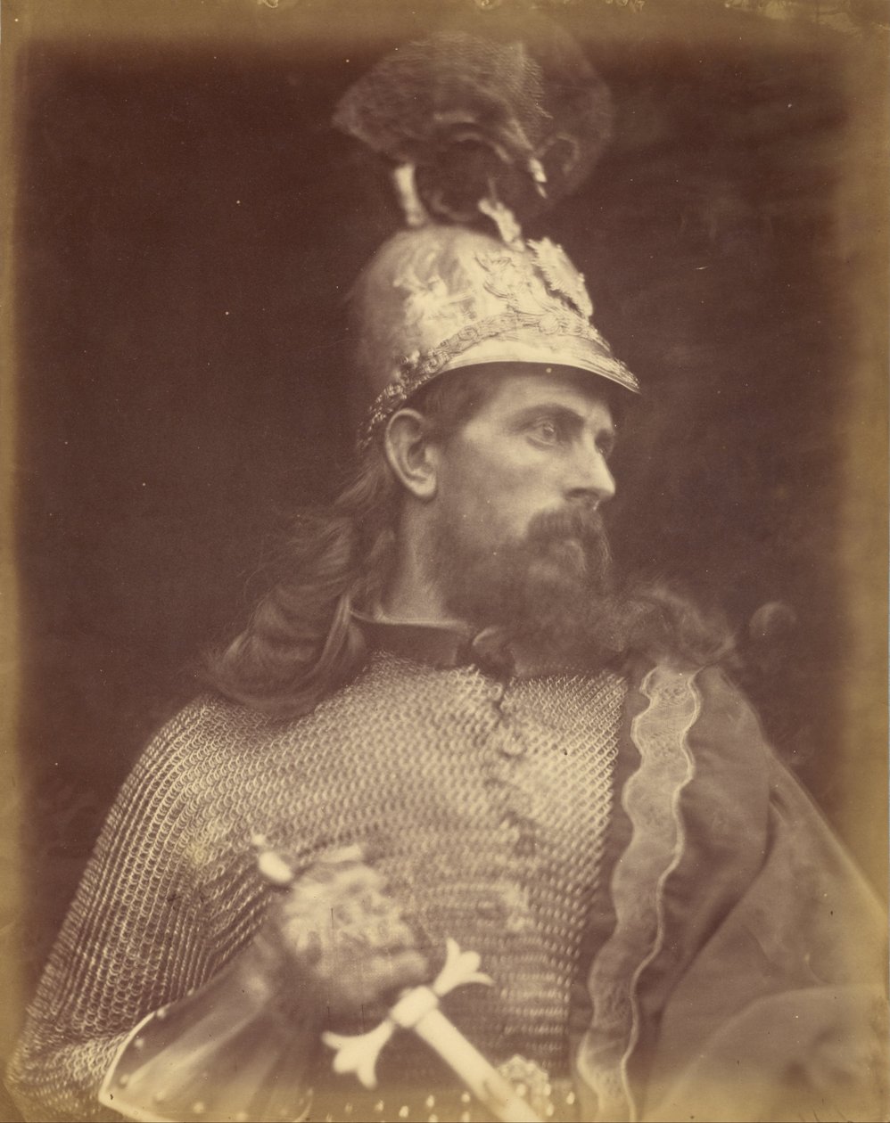 Král Artuš od Julia Margaret Cameron