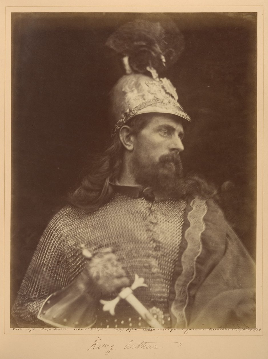 Král Artuš od Julia Margaret Cameron