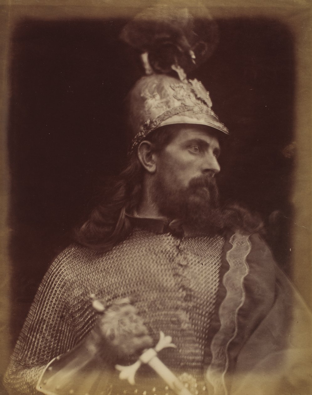 Král Artuš od Julia Margaret Cameron