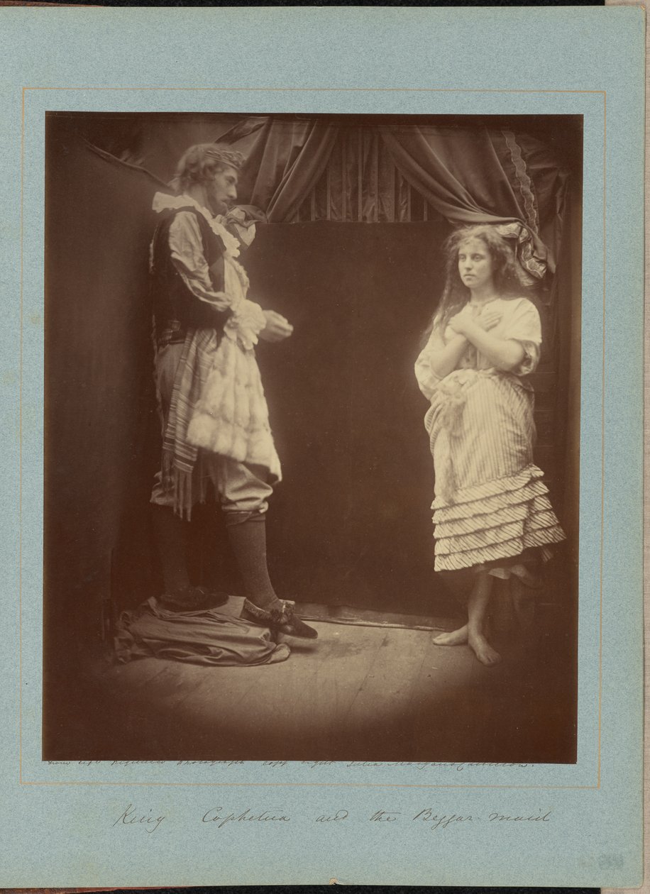 Král Cophetua a žebračka od Julia Margaret Cameron