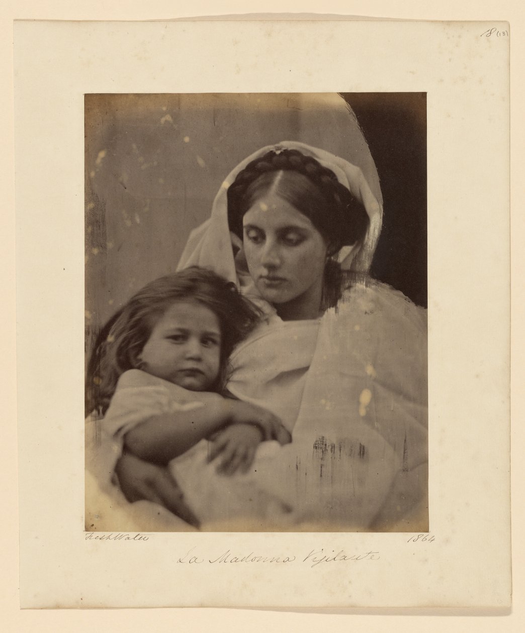 Bdělá Madona od Julia Margaret Cameron