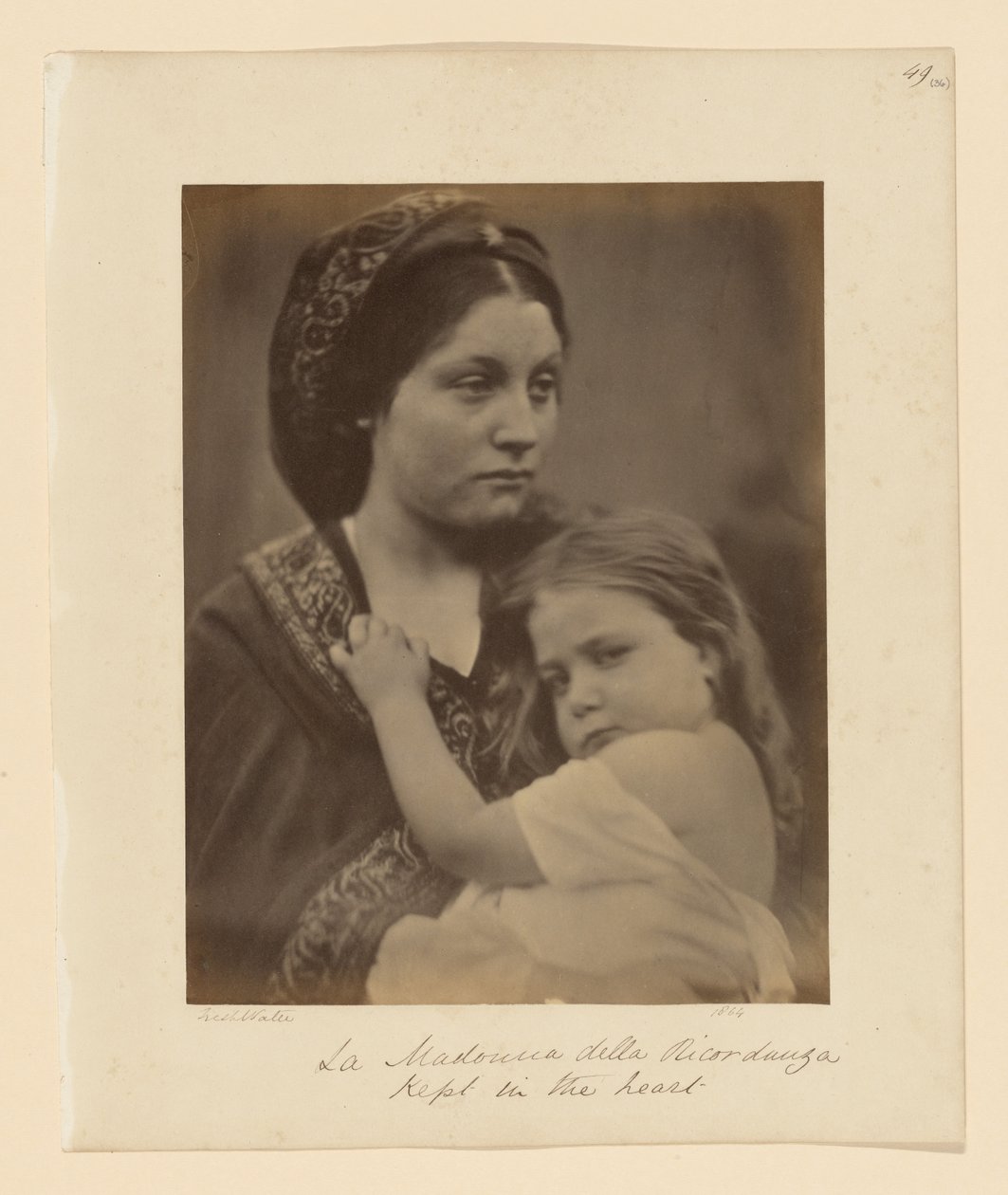 Panna Maria Pamětihodná od Julia Margaret Cameron