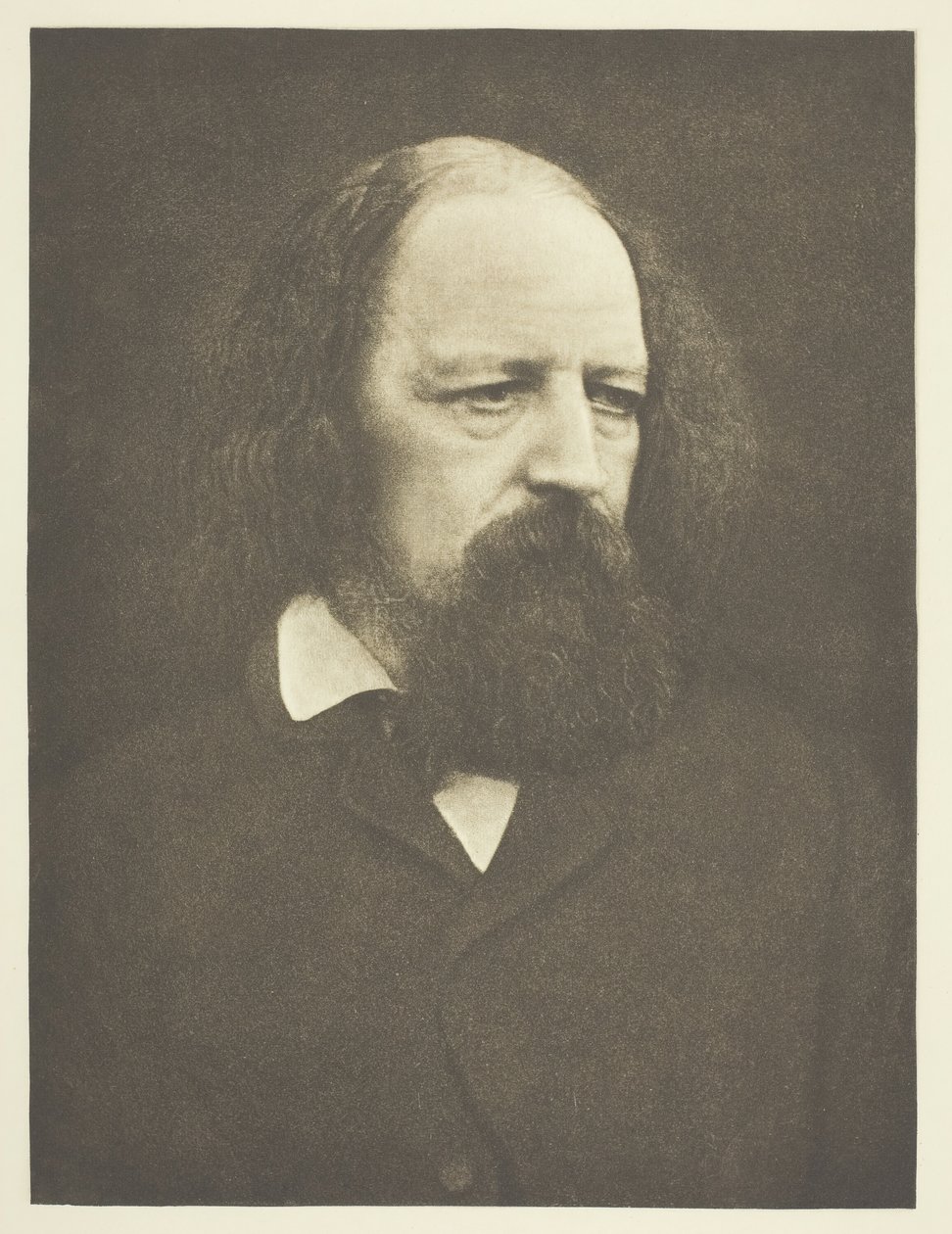 Lord Tennyson, 1867, vytištěno v říjnu 1890. od Julia Margaret Cameron