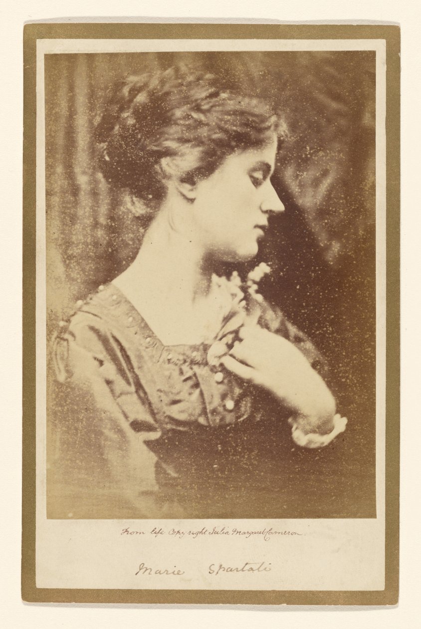 Marie Spartaliová od Julia Margaret Cameron