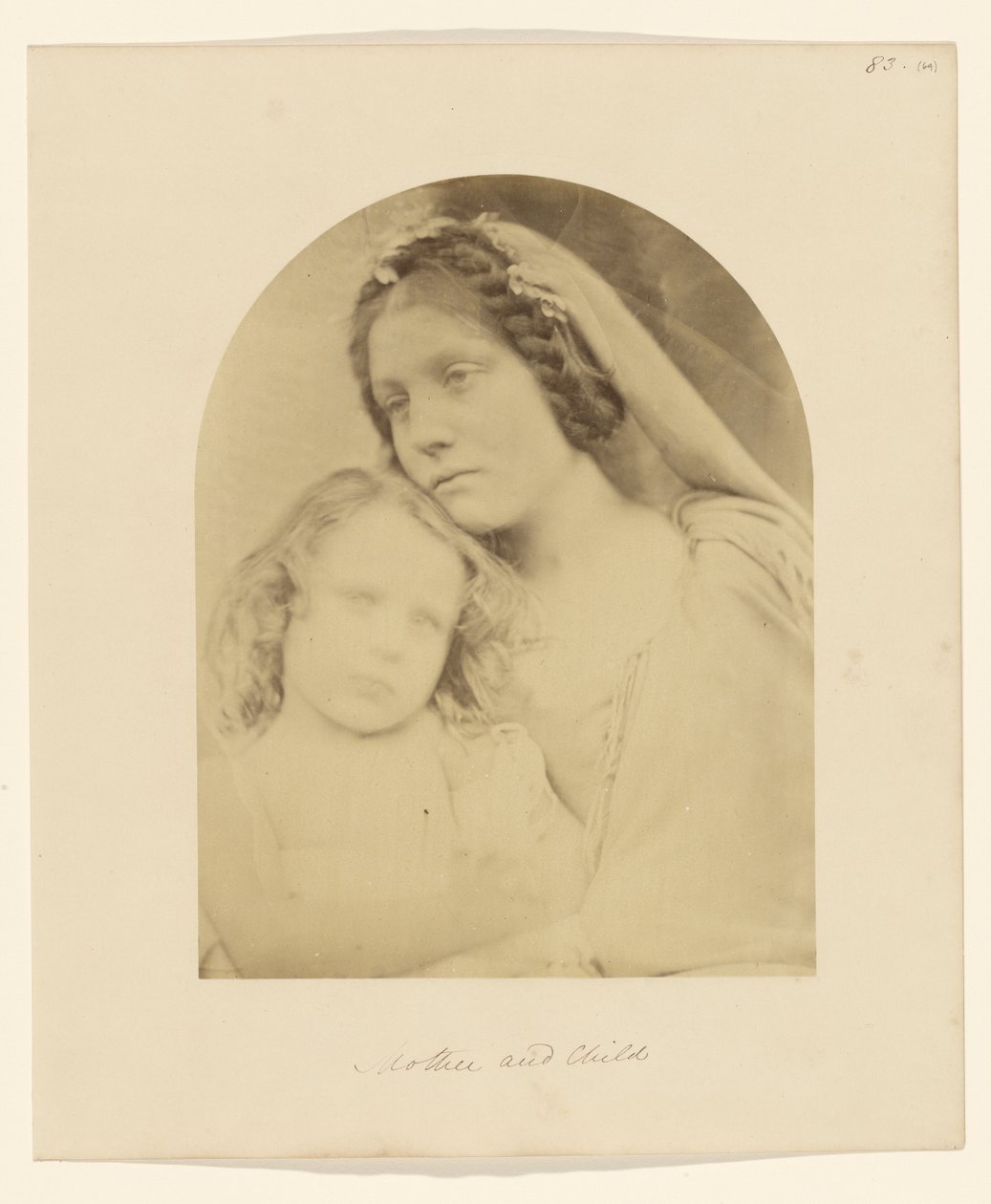 Matka a dítě od Julia Margaret Cameron