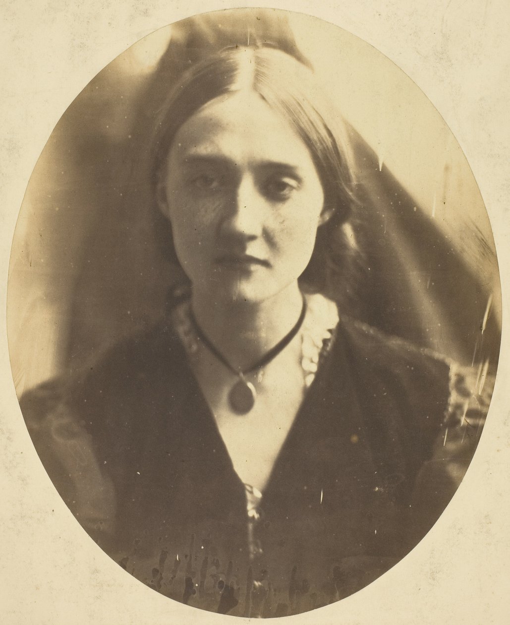 paní Herbert Fisherová od Julia Margaret Cameron