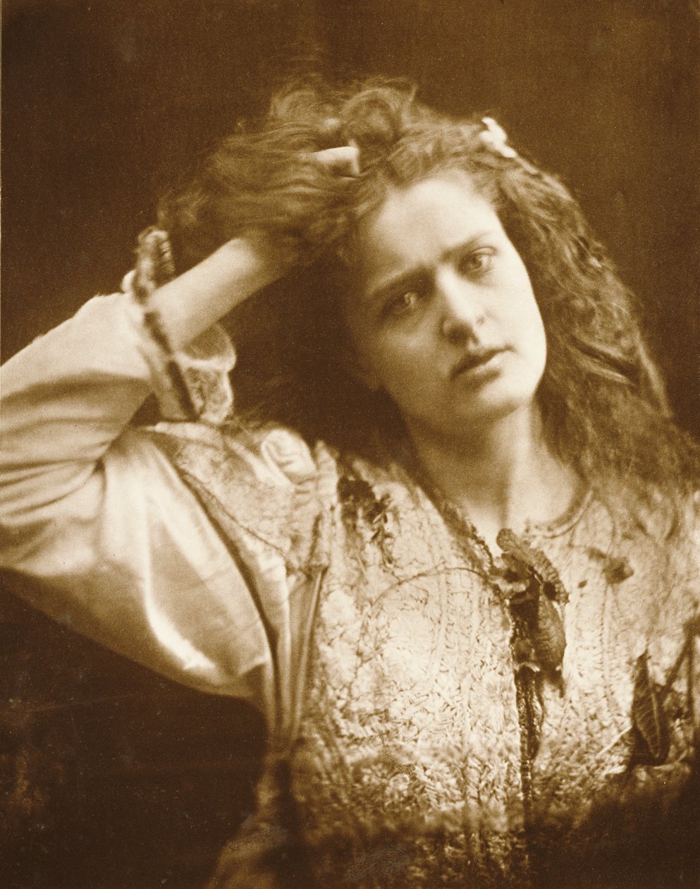 [Ofélie] od Julia Margaret Cameron
