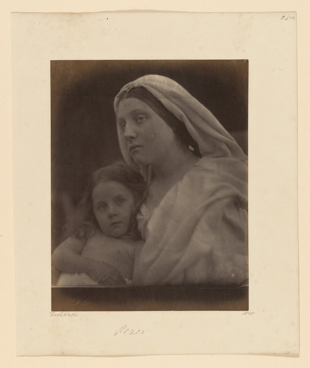 Mír od Julia Margaret Cameron