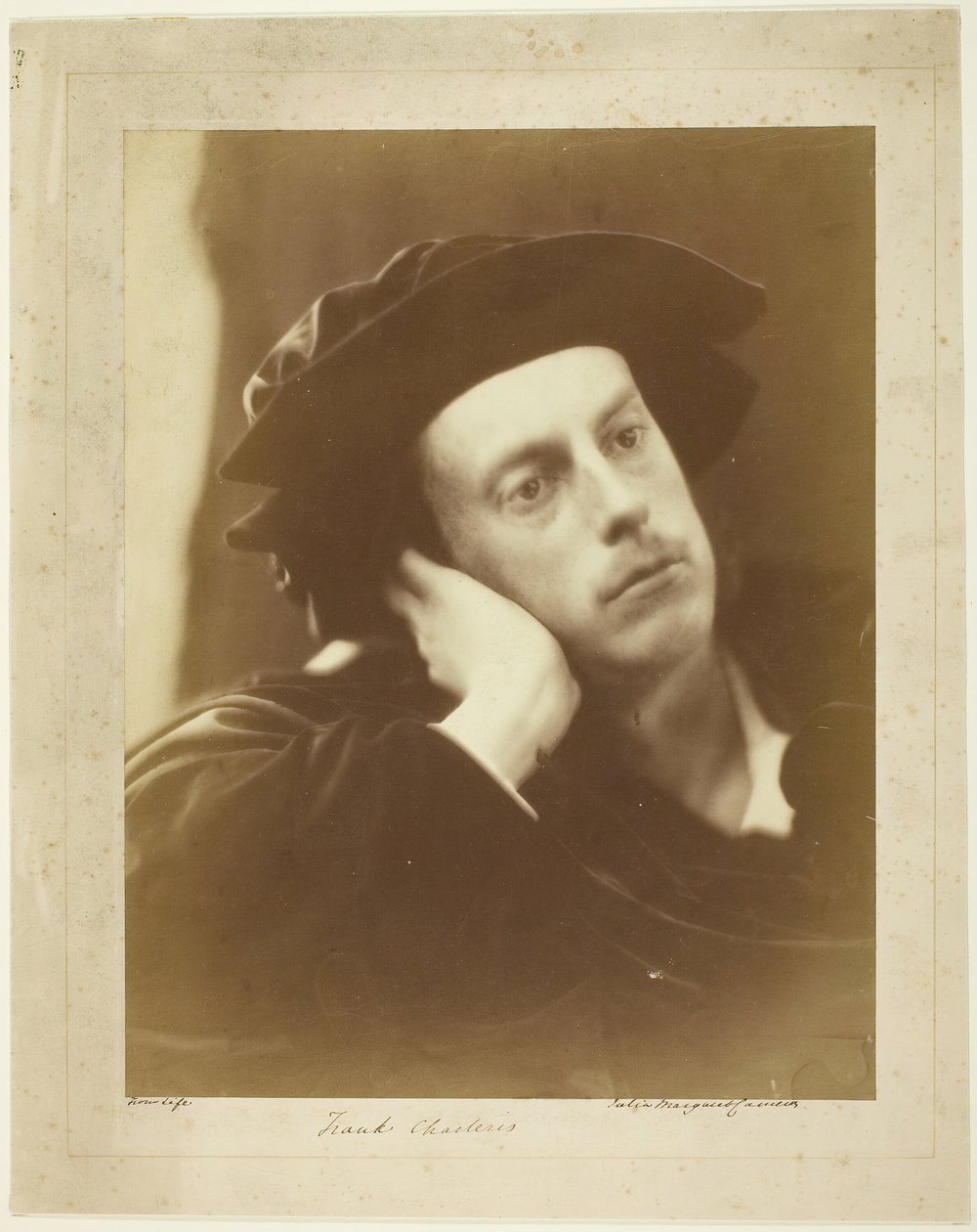 Portrét Hon. Frank Charteris, 1867. od Julia Margaret Cameron
