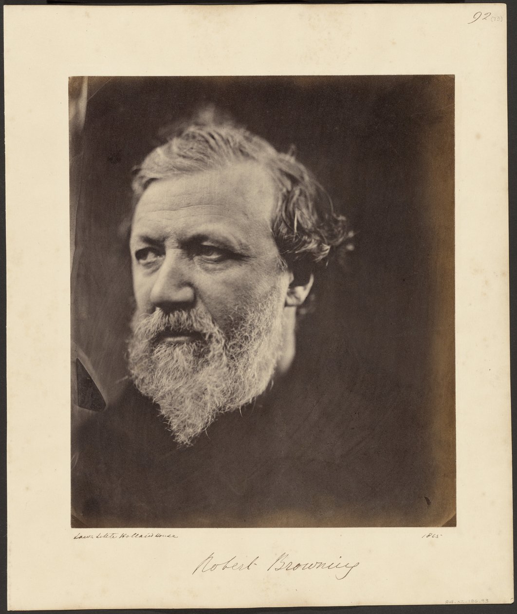 Robert Browning od Julia Margaret Cameron
