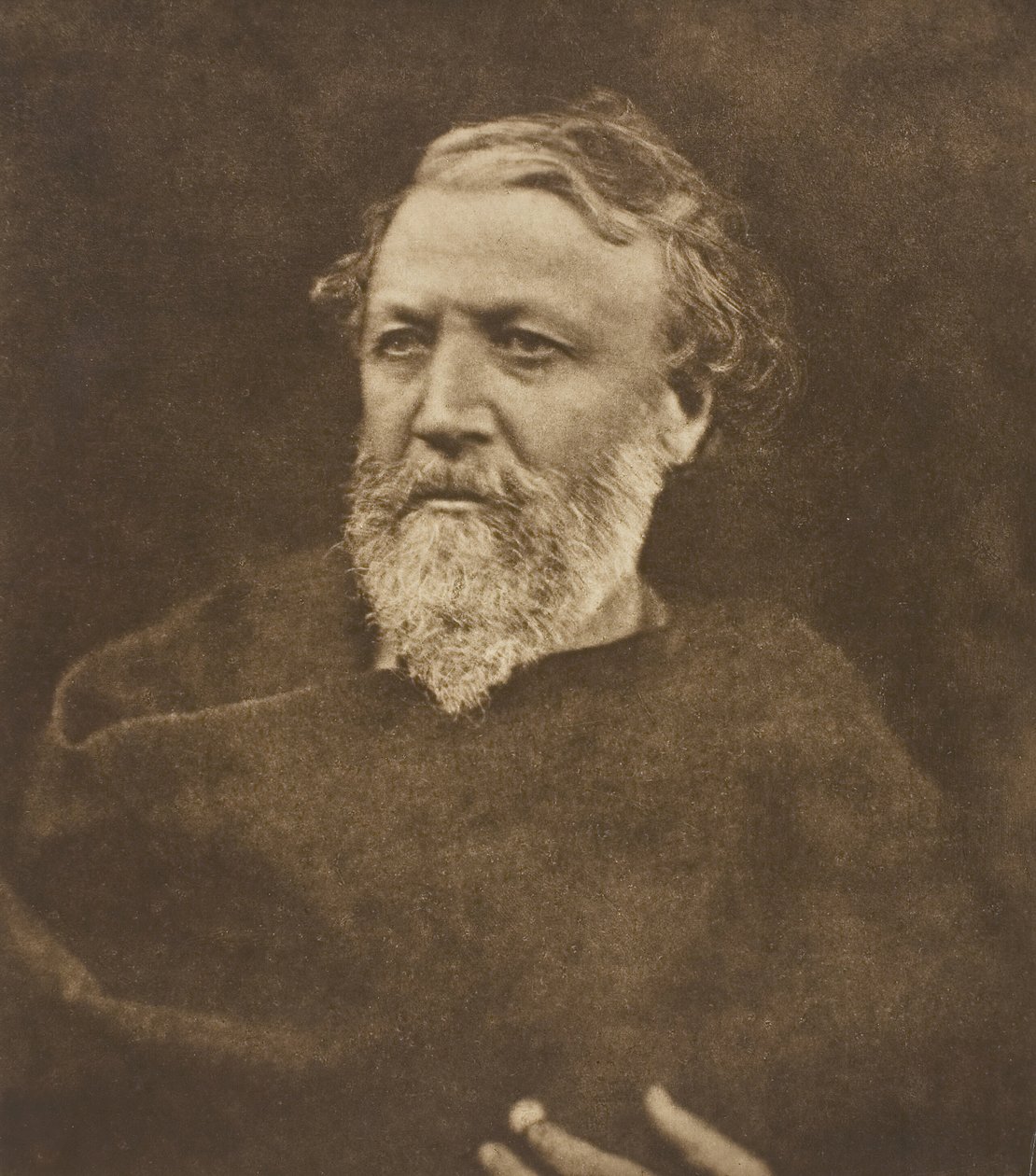 Robert Browning, 1865, vytištěno 1875. od Julia Margaret Cameron