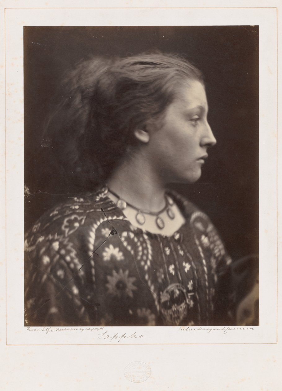 Sapfó od Julia Margaret Cameron
