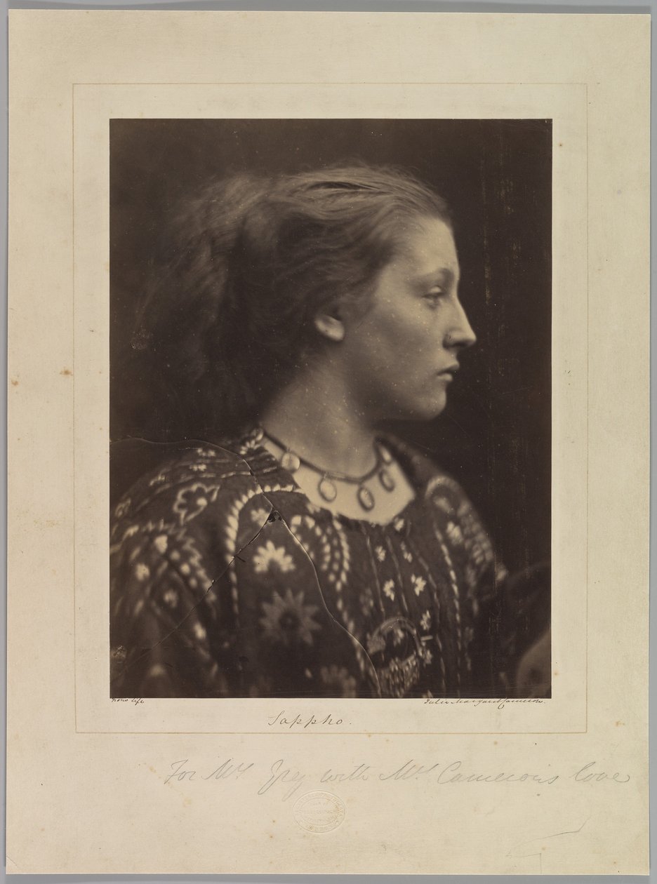 Sapfó od Julia Margaret Cameron
