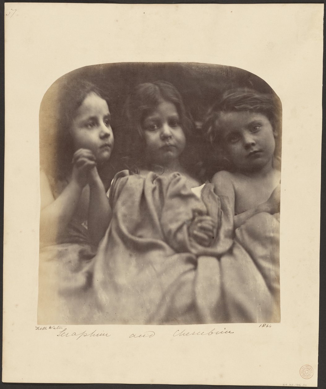 Serafíni a cherubíni od Julia Margaret Cameron