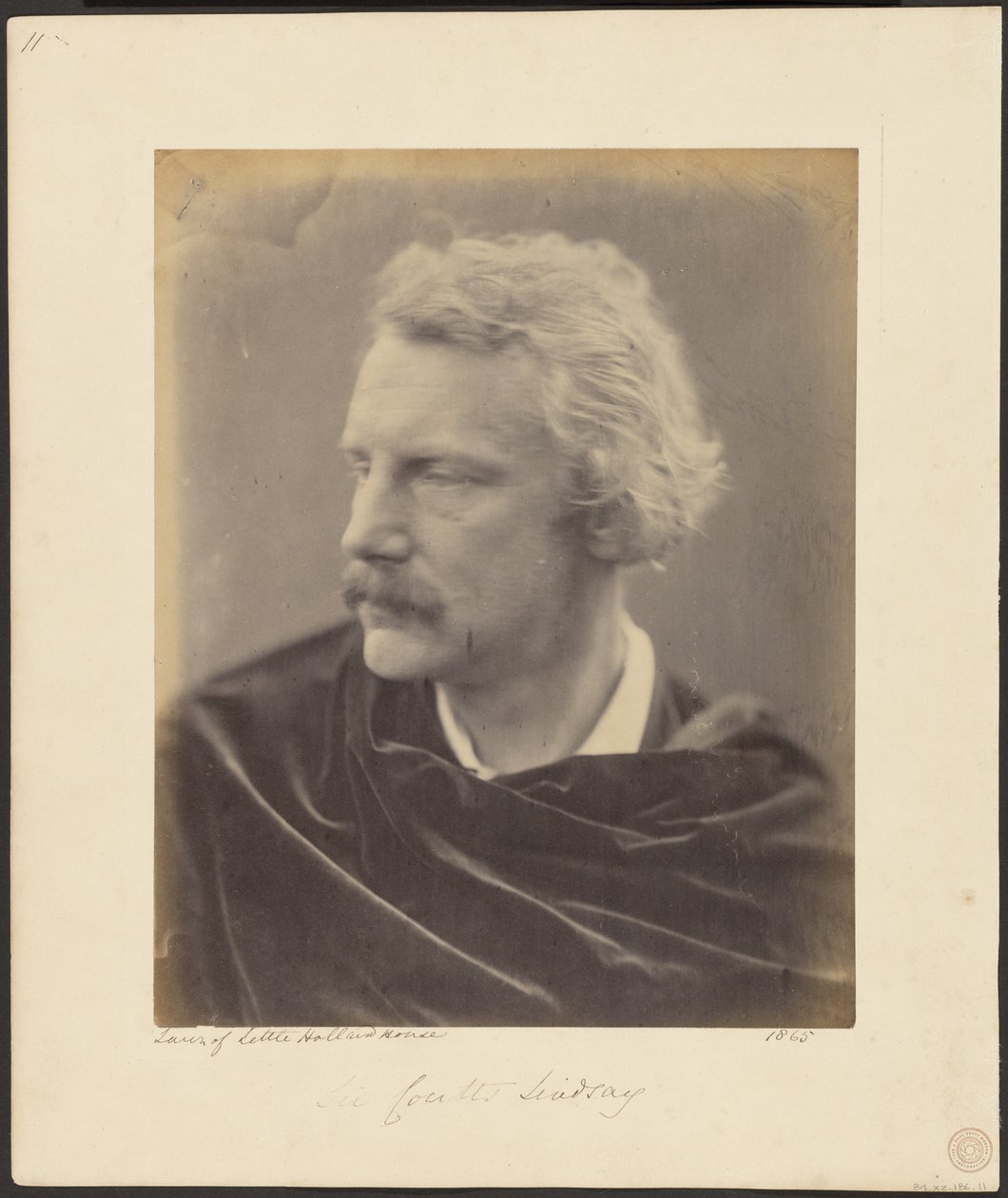 Sir Coutts Lindsay od Julia Margaret Cameron
