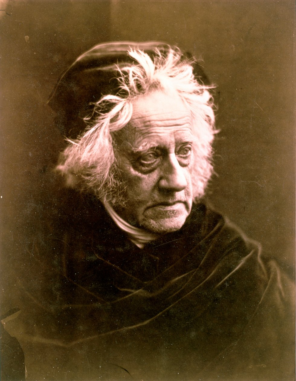 Sir John Frederick William Herschel , britský astronom, 1867 od Julia Margaret Cameron