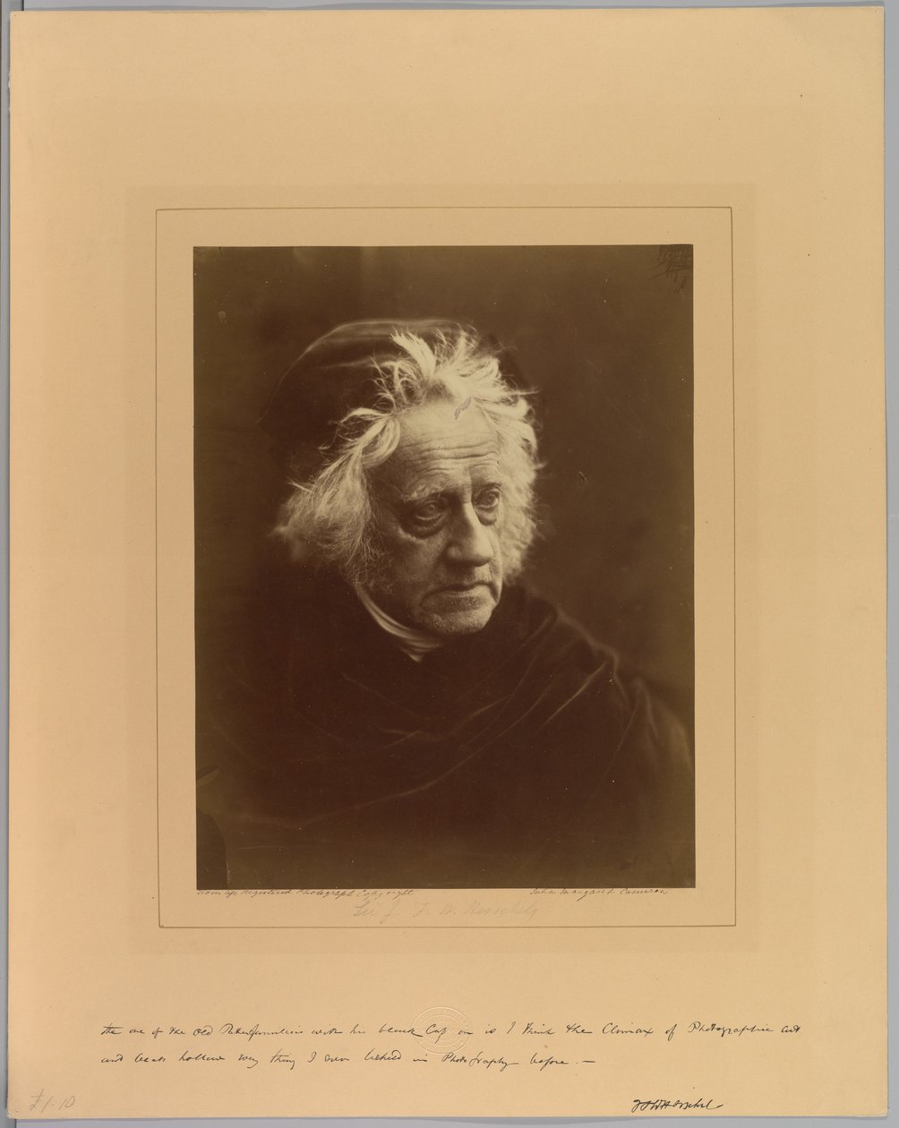 Sir John Herschel od Julia Margaret Cameron