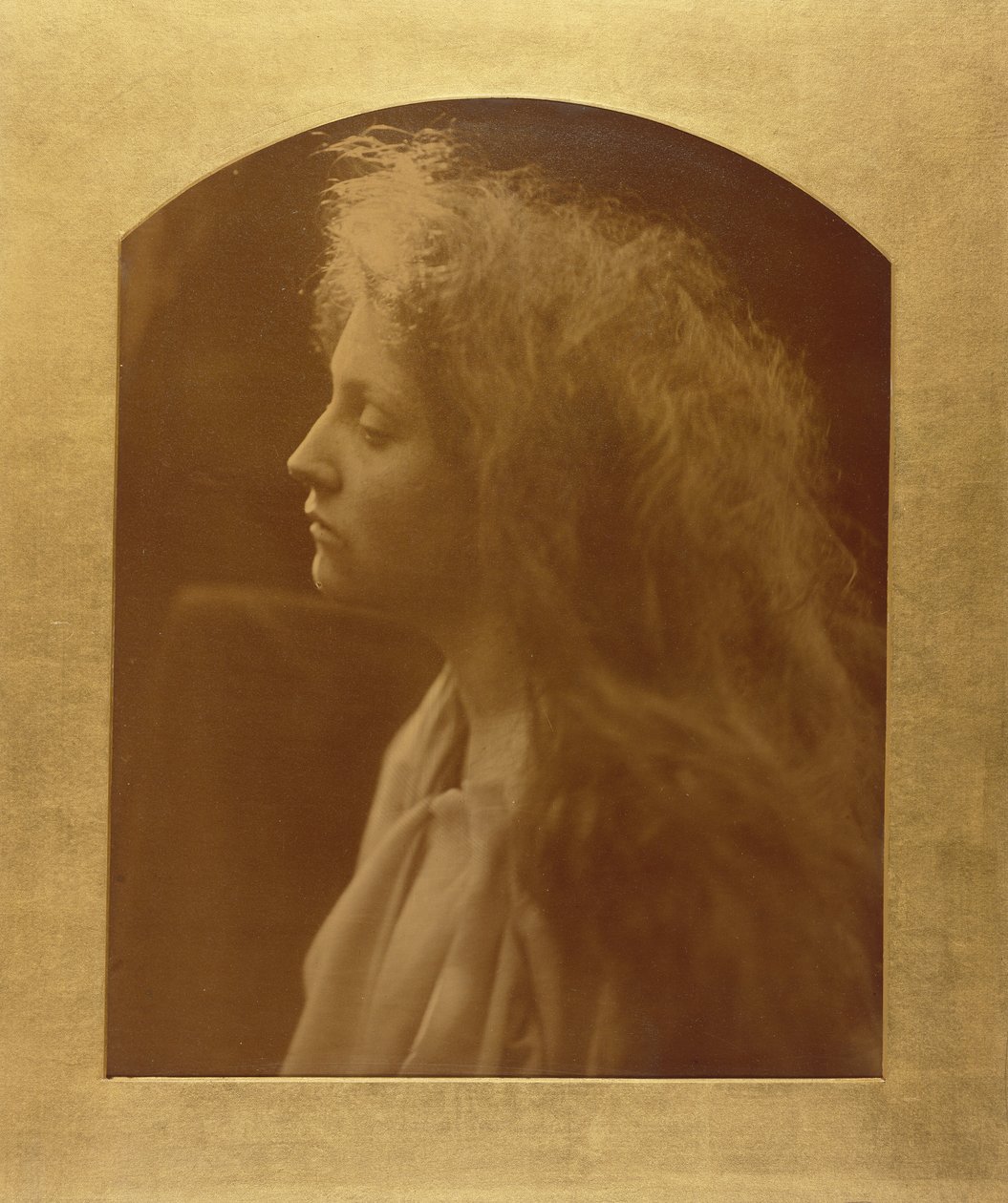 [Anděl u hrobu] od Julia Margaret Cameron