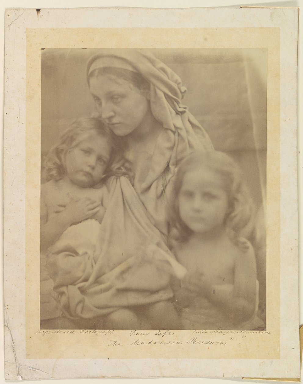 Zamyšlená Madona od Julia Margaret Cameron