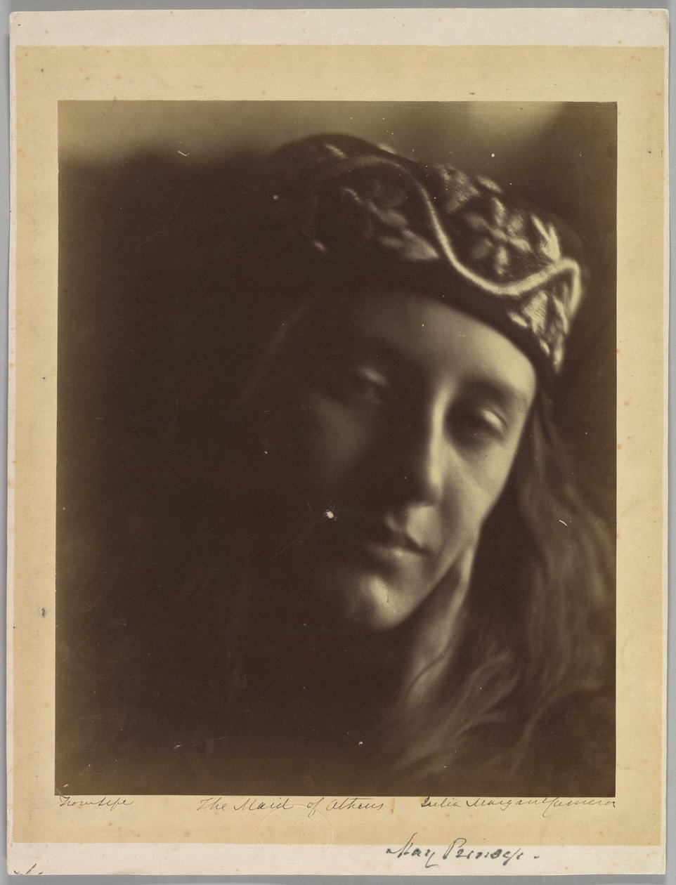 Athénská dívka (May Prinsep) od Julia Margaret Cameron
