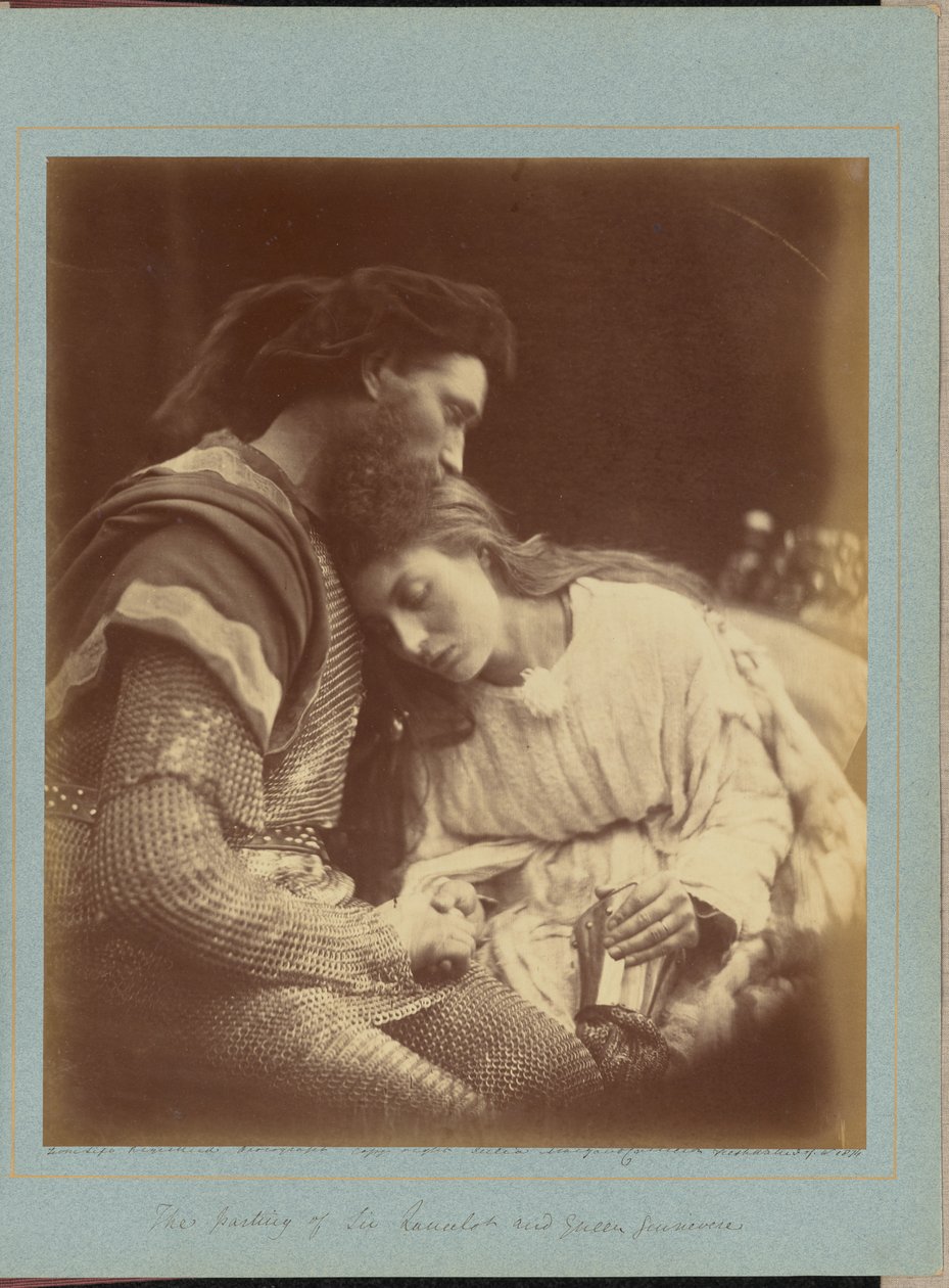 Rozloučení sira Lancelota a královny Guinevery od Julia Margaret Cameron