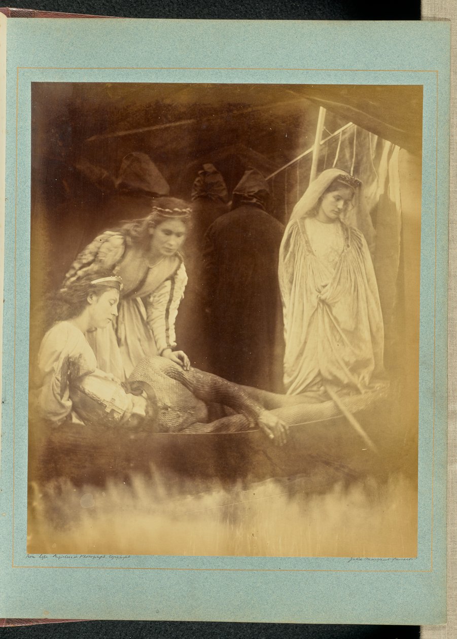 Arturova smrt od Julia Margaret Cameron
