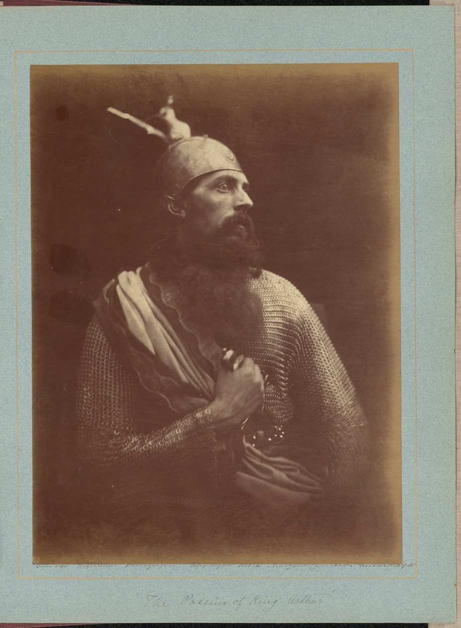 "Odchod krále Artuše" od Julia Margaret Cameron