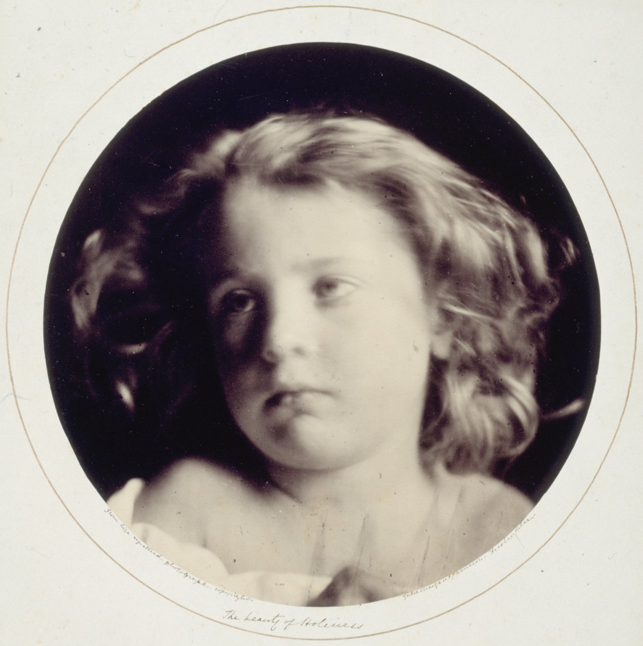 „Krása svatosti“ Freddy Gould od Julia Margaret Cameron